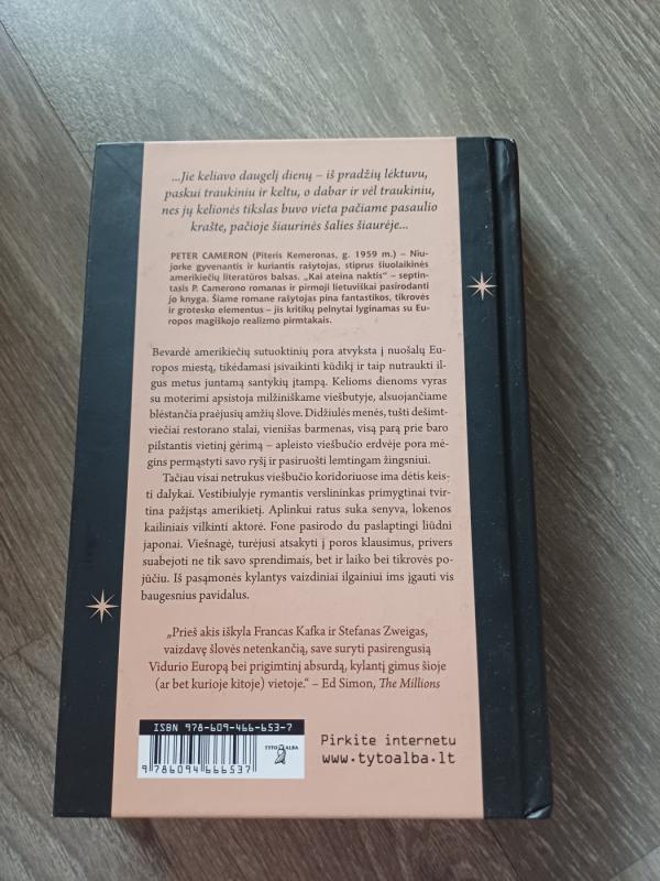 Kai ateina naktis - Peter Cameron, knyga 3