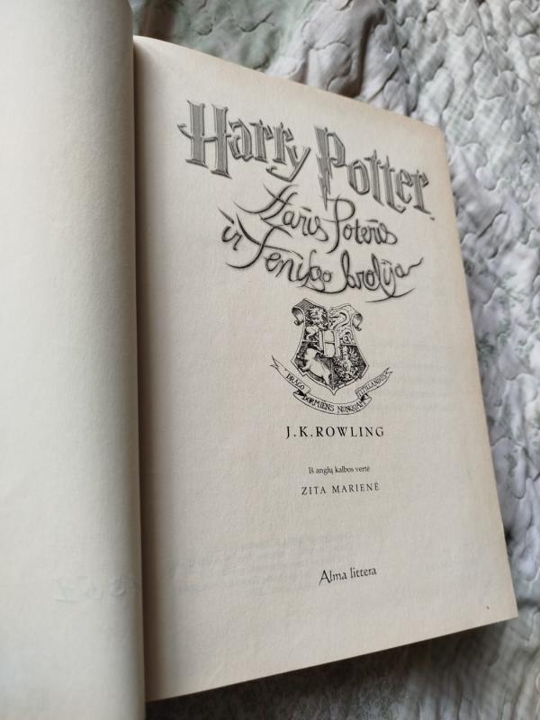 Haris Poteris ir Fenikso Brolija - Rowling J. K., knyga 3