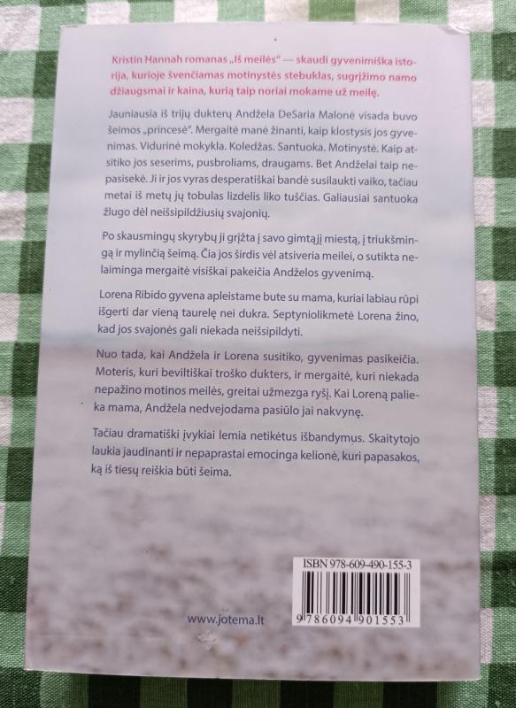 Iš meilės - Kristin Hannah, knyga