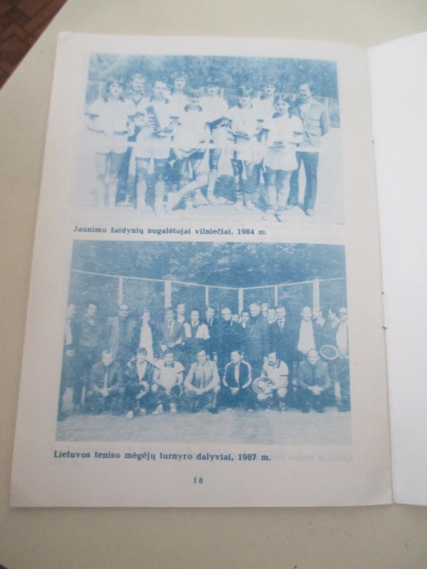 Lietuvos teniso jubiliejinio turnyro programa - Autorių kolektyas, knyga 5