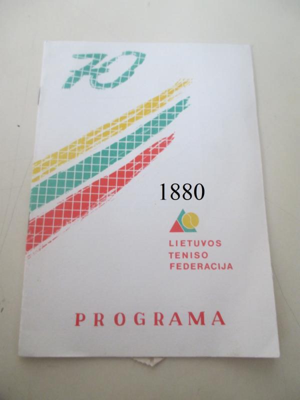 Lietuvos teniso jubiliejinio turnyro programa - Autorių kolektyas, knyga 2