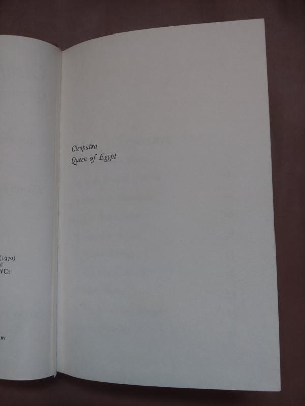 Cleopatra queen of Egypt - Dorothy Cowlin, knyga 3