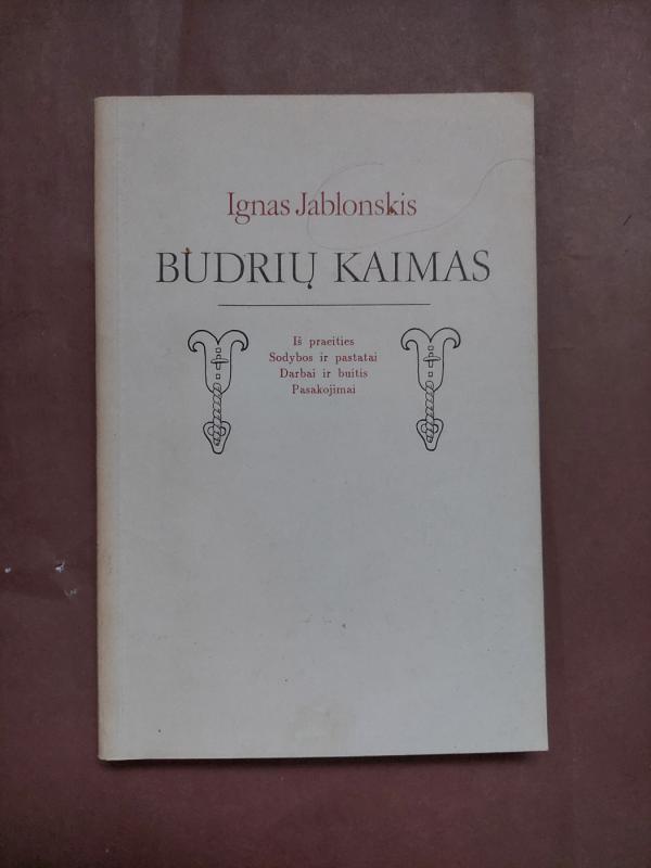 Budrių kaimas - Ignas Jablonskis, knyga 2