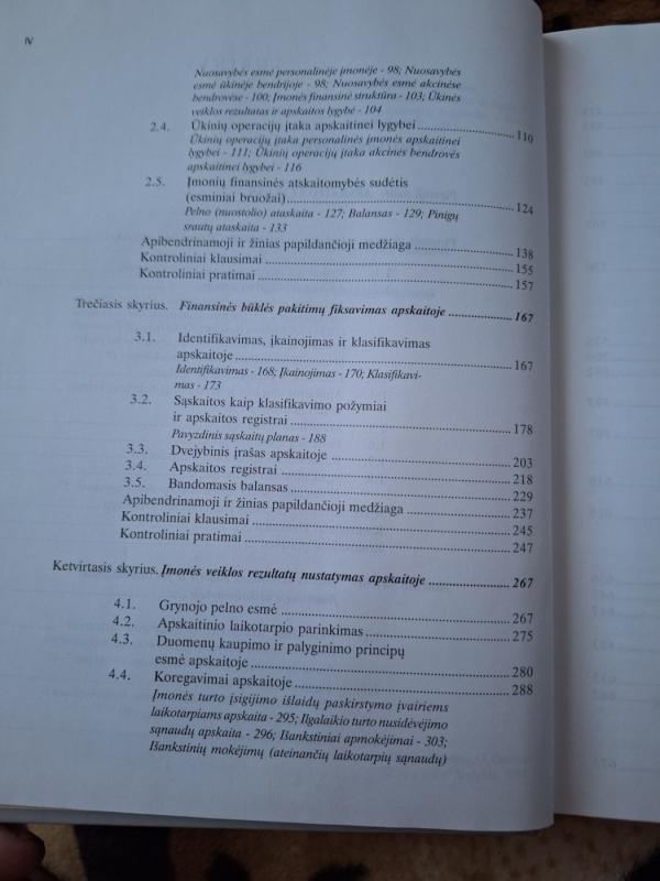 Įmonių apskaitos pagrindai (1 tomas) - Autorių Kolektyvas, knyga 4