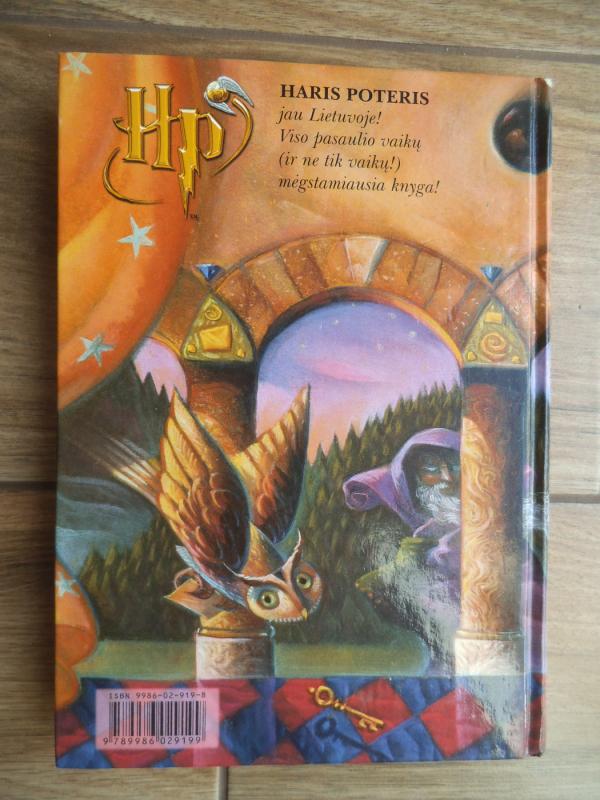 Haris Poteris ir Išminties akmuo - Rowling J. K., knyga 4