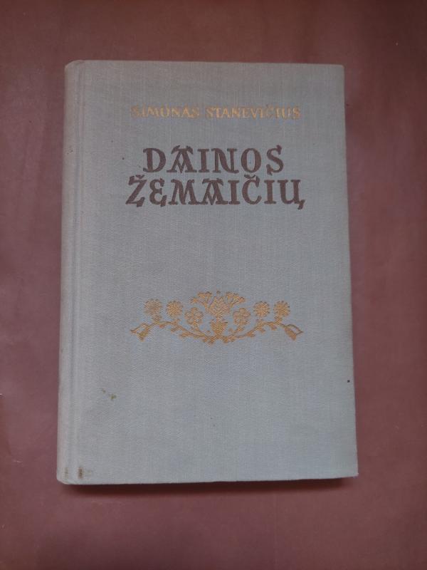 Dainos žemaičių - Simonas Stanevičius, knyga 2