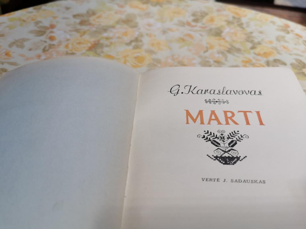 Marti - G. Karaslavovas, knyga 3