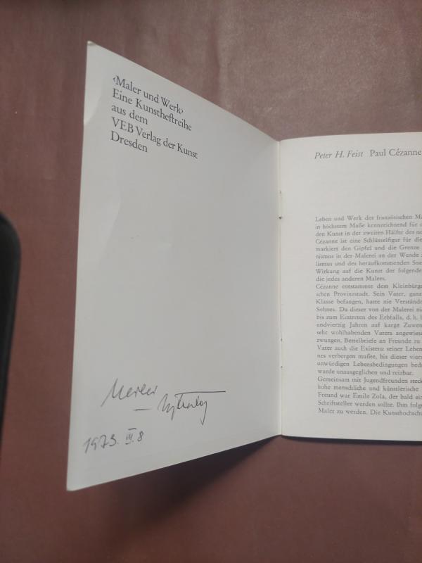 Cezanne - Peter H. Feist, knyga 3