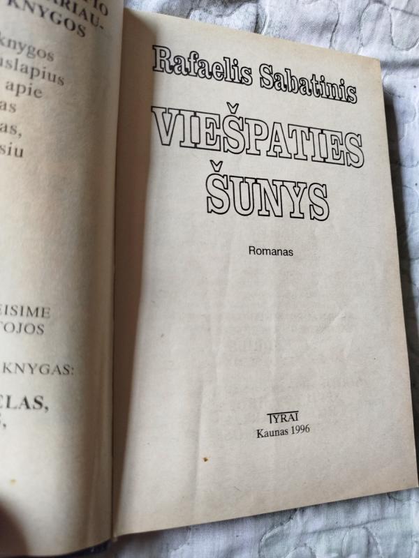 Viešpaties šunys - Rafaelis Sabatinis, knyga 3