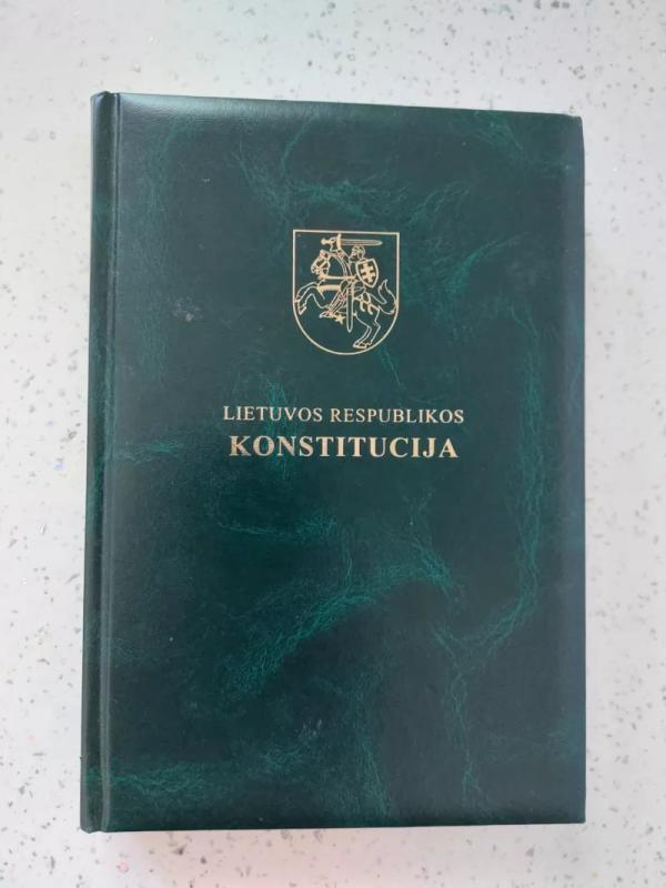 Lietuvos respublikos konstitucija - Autorių Kolektyvas, knyga 3