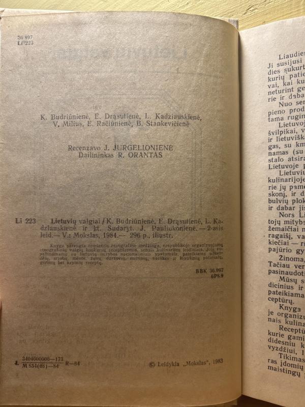 Lietuvių valgiai - J. Pauliukonienė, knyga 5