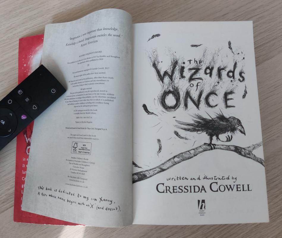 The Wizards of Once: Book 1 - Cressida Cowell, knyga 3