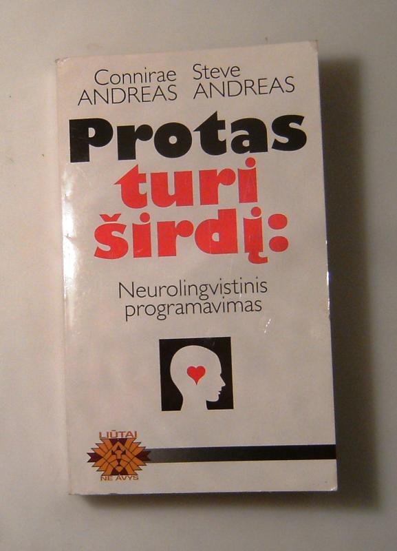Protas turi širdį - Connirae ir Steve Andreas, knyga 2