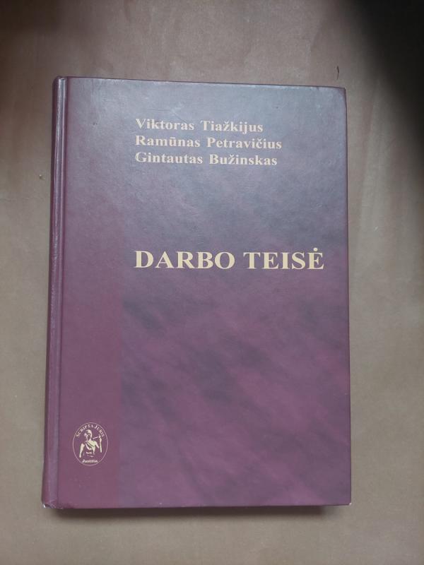 Darbo teisė - Autorių Kolektyvas, knyga 2