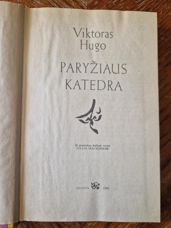 Paryžiaus katedra - Viktoras Hugo, knyga 3
