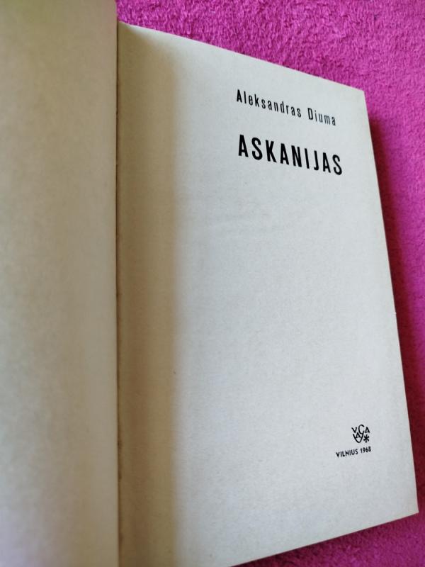 Askanijas - Aleksandras Diuma, knyga 3