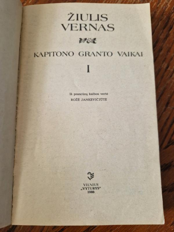 Kapitono Granto vaikai (2 dalys) - Žiulis Vernas, knyga 3