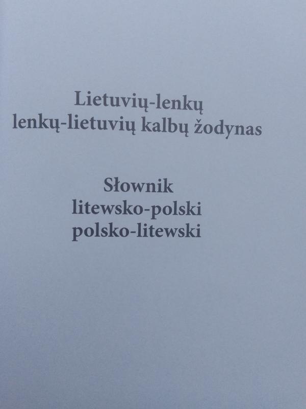 Lietuvių-lenkų žodynas - Barbara Kalėda, knyga 3