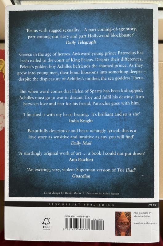 The Song Of Achilles - Madeline Miller, knyga 3