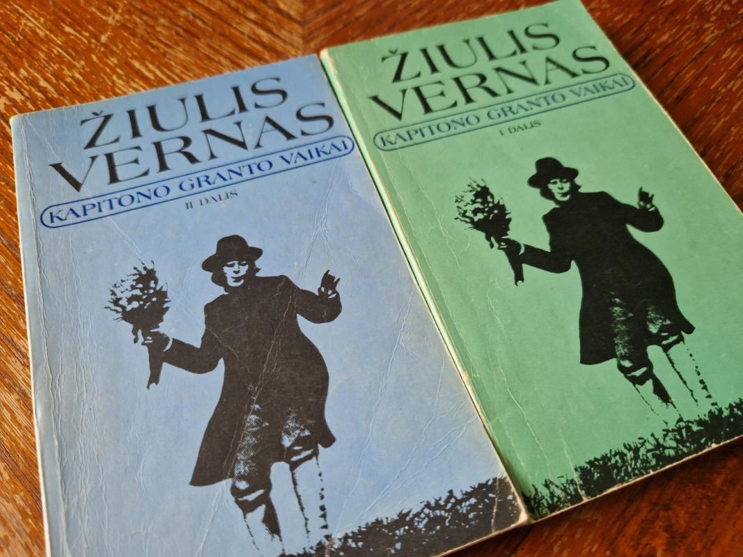 Kapitono Granto vaikai (2 dalys) - Žiulis Vernas, knyga 2