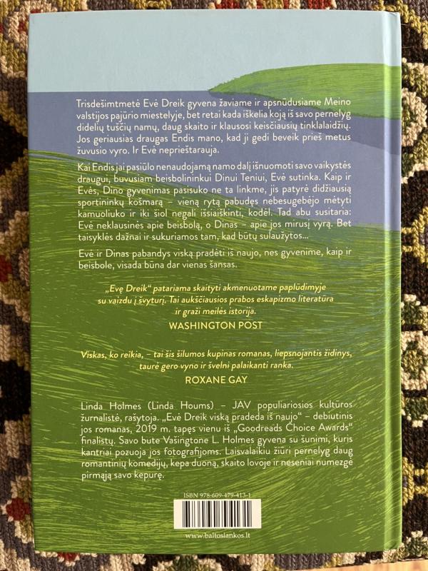 Evė Dreik viską pradeda iš naujo - Linda Holmes, knyga 3