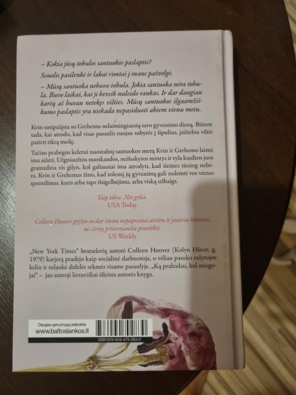 Ką praleidau, kol miegojai - Colleen Hoover, knyga 3