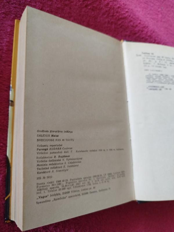 Svečiuose pas 40 tautų - Matas Šalčius, knyga 5