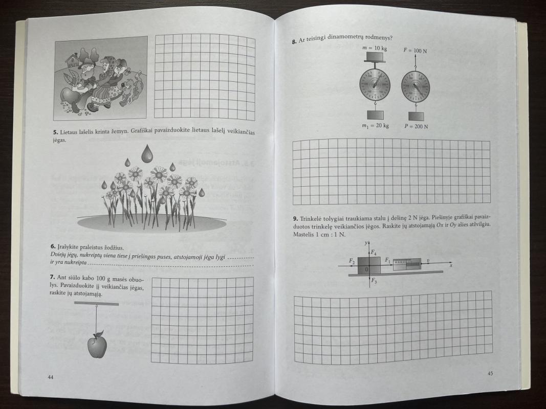 Fizika. Pratybos 8 klasei, 1-asis sąsiuvinis - Palmira Pečiuliauskienė, knyga 6
