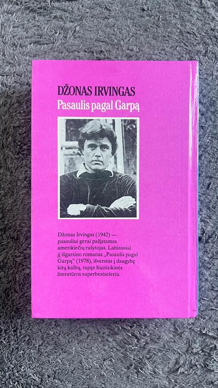 Pasaulis pagal Garpą - D. Irvingas, knyga 3