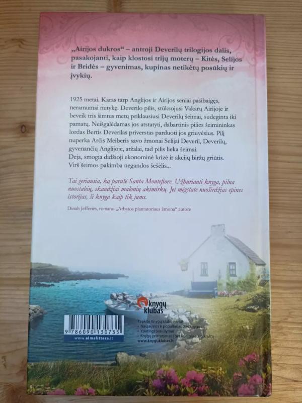 Airijos dukros: [romanas]. „Deverilų šeimos saga“ 2-oji knyga - Santa Montefiore, knyga 3
