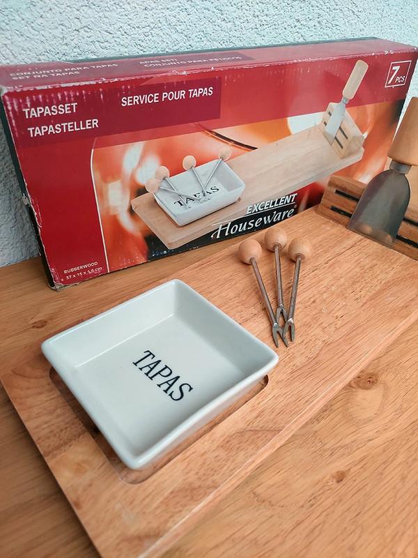 Medinis serviravimo padėklas užkandžiams - , namai ir interjeras 2