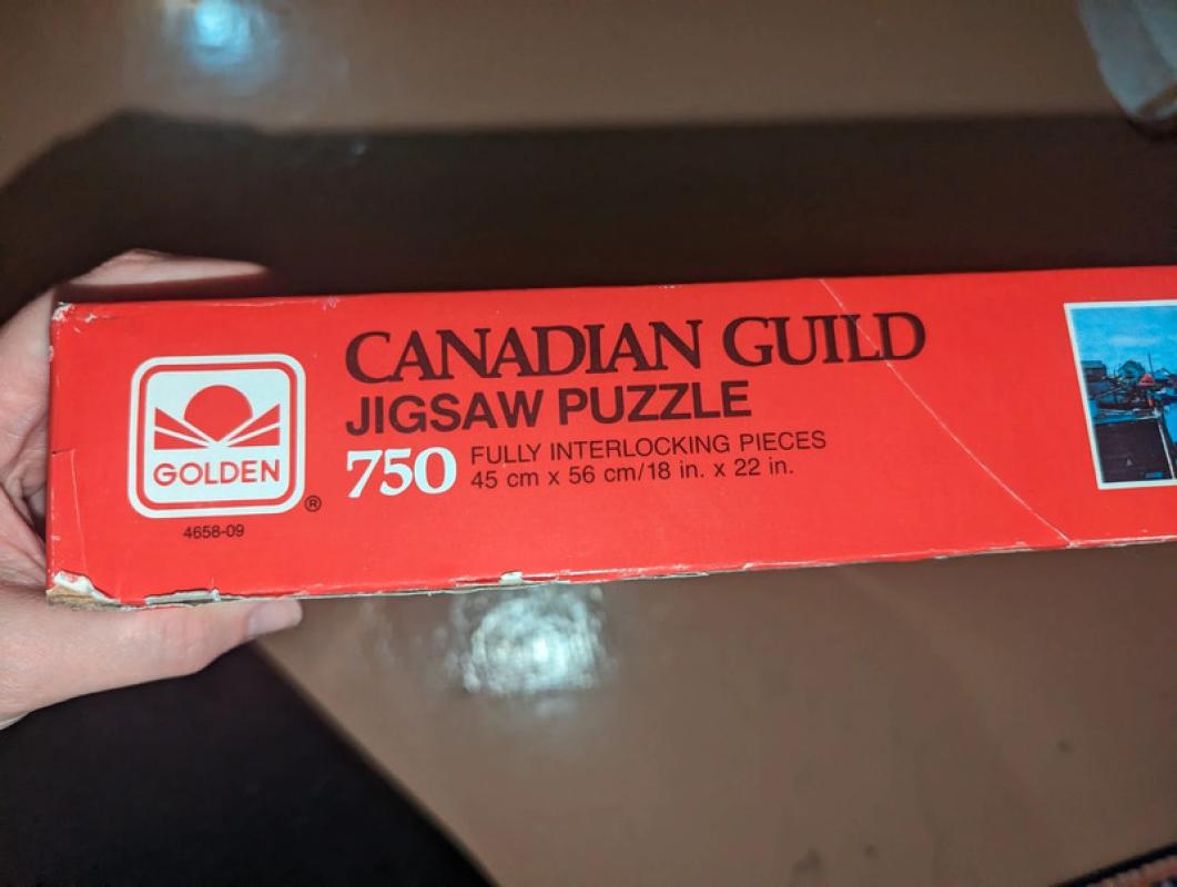 Vintažinė 750 dalių dėlionė - , stalo žaidimas 5