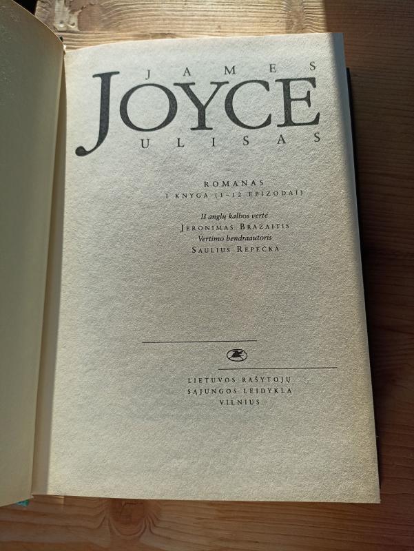 Ulisas: romanas. 1 knyga (1-12 epizodai) - James Joyce, knyga 4