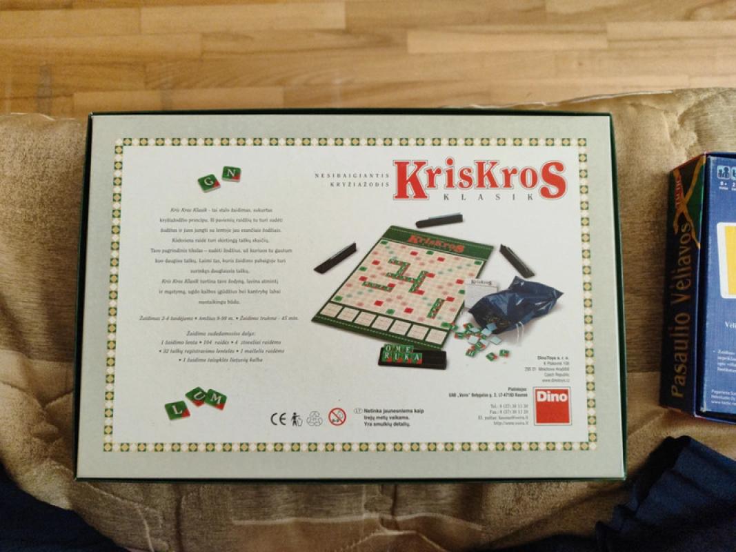 Kris Kros - , stalo žaidimas 4