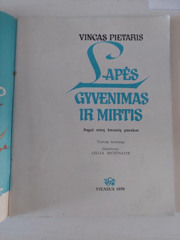 Lapės gyvenimas ir mirtis - Vincas Pietaris, knyga 6