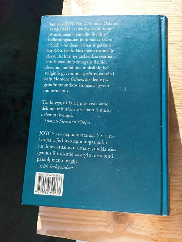 Ulisas: romanas. 1 knyga (1-12 epizodai) - James Joyce, knyga 3