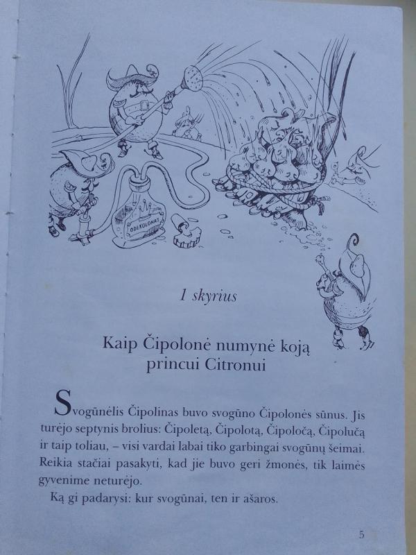 Čipolino nuotykiai - Gianni Rodari, knyga 4