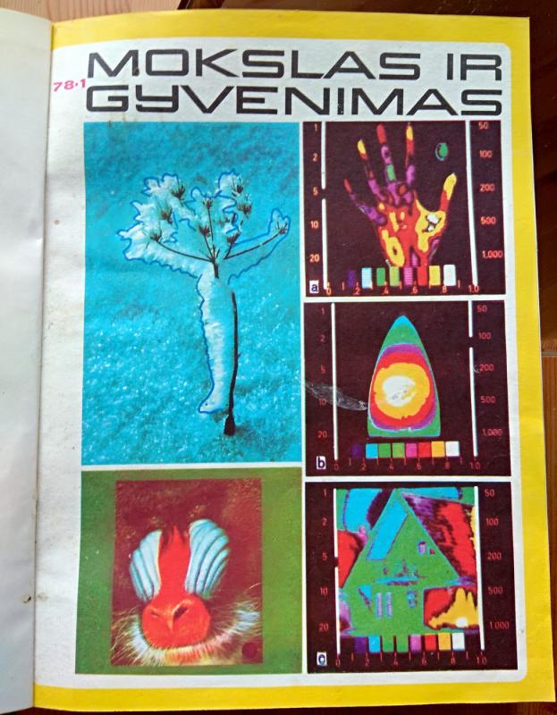Žurnalų "Mokslas ir gyvenimas" komplektas 1978 m. - Lietuvos TSR "Žinijos" draugija, knyga 2