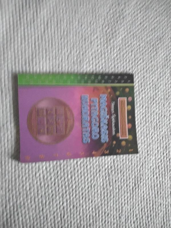 Numerologija Magiškasis Pitagoro kvadratas - Stasys Špirkauskas, knyga