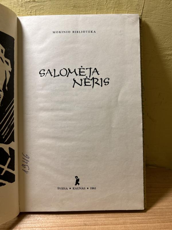 Salomėja Nėris - Salomėja Nėris, knyga 3
