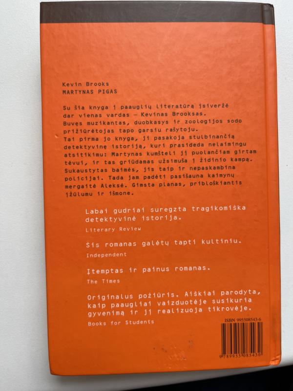 Martynas Pigas - Kevin Brooks, knyga 3