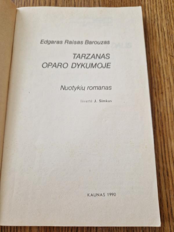 Tarzanas Oparo dykumoje - Edgaras Barouzas, knyga 4