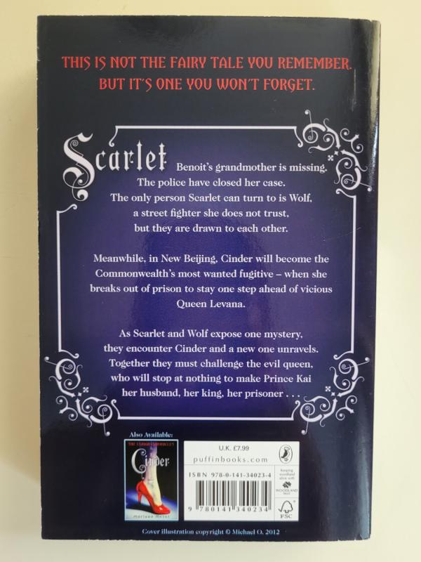 Scarlet - Marissa Meyer, knyga 4