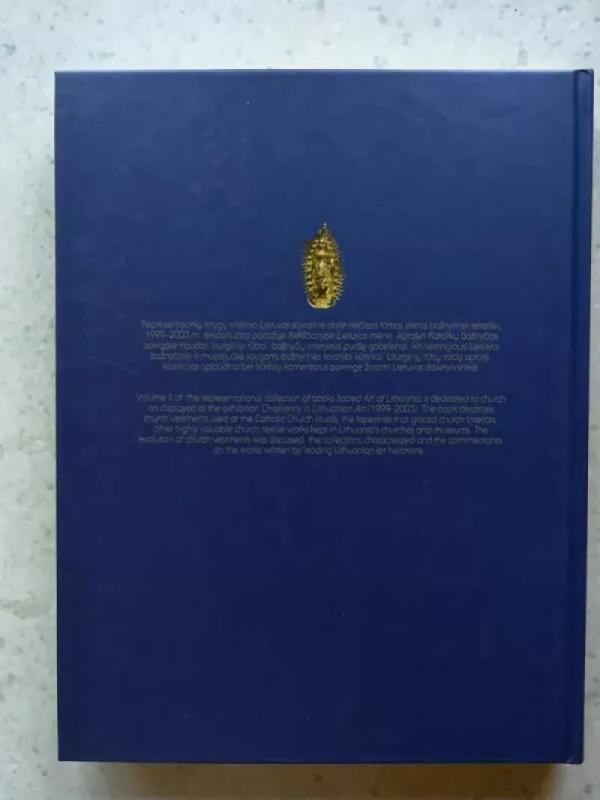 Lietuvos sakralinė dailė. III tomas. Bažnytinė tekstilė - Autorių Kolektyvas, knyga 3