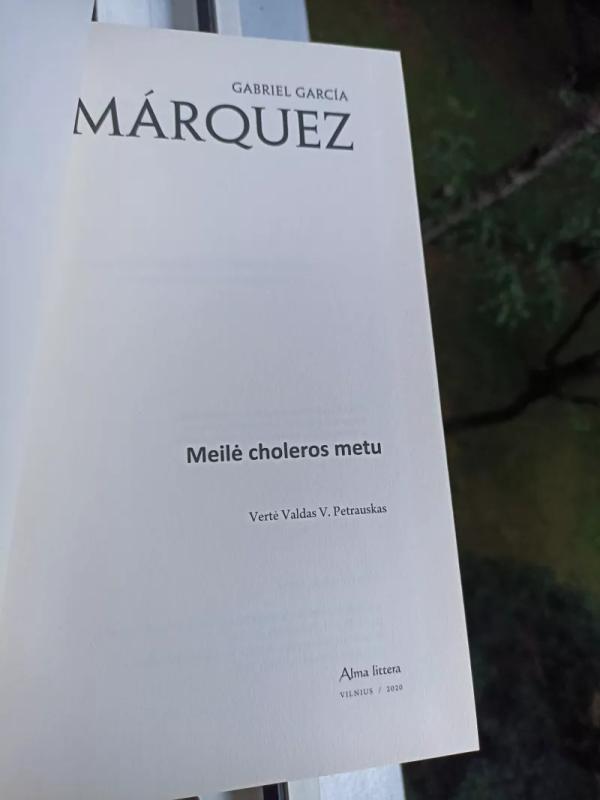 Meilė choleros metu - Gabriel Garcia Marquez, knyga 3