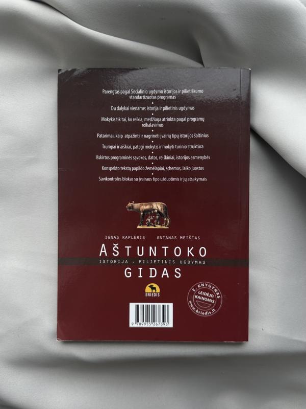 Aštuntoko gidas Istorija Pilietinis ugdymas - Ignas Kapleris, Antanas  Meištas, Karolis  Mickevičius, ir kt. , knyga 4