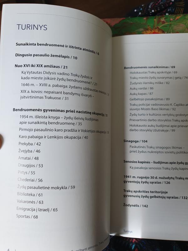 Sugrįžtanti atmintis: Trakų miesto žydai - Rasa Kalinauskaitė, knyga 3