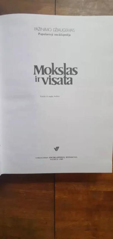 Mokslas ir Visata - džiaugsmas Pažinimo, knyga 3