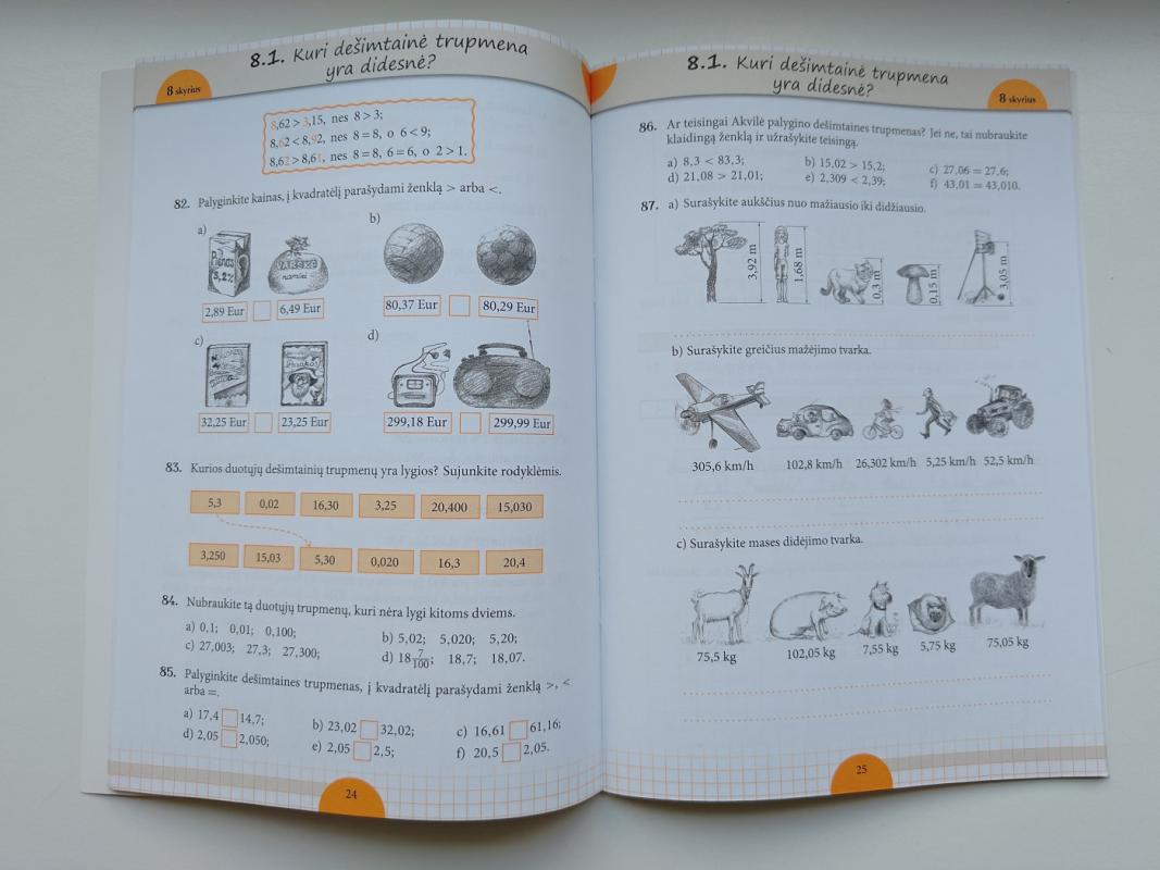 Matematika tau 5 klasė uždavinynas -  Kornelija Intienė, Vida Meškauskaitė, Zita Mockutė, Žydrūnė Stundžienė, Virginija Viniautienė, Vlada, knyga 4