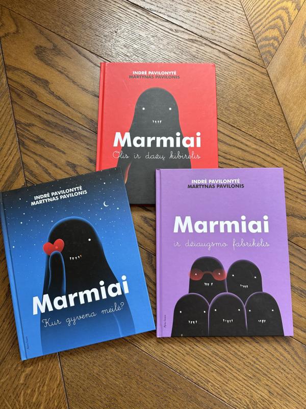 Marmiai ir džiaugsmo fabrikėlis - Indrė Pavilonytė, Martynas Pavilonis, knyga 2